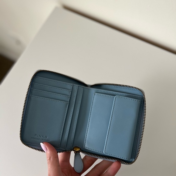 PINKO Love Birds chevron-quilted wallet - Picture 5 of 8